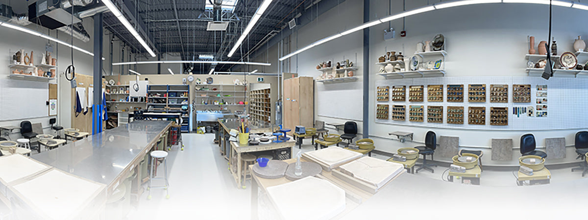 inside the potters studio in toronto