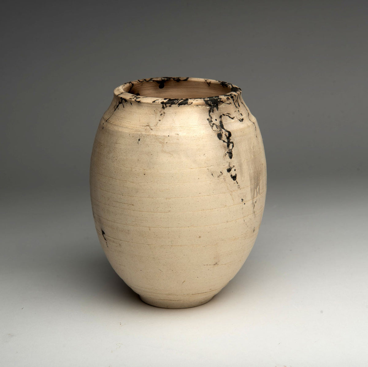 Decorative Raku Vase by Lynda Smith LYNDA45 – The Potter's Studio Inc.