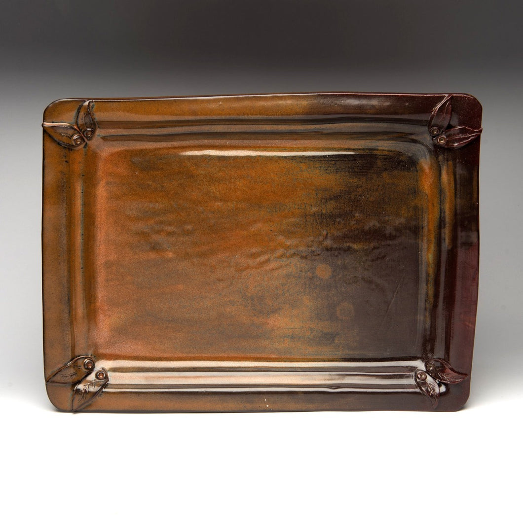 Platter by Shamsi Amirpour SHA123 - Length: 42 cm, Width: 31