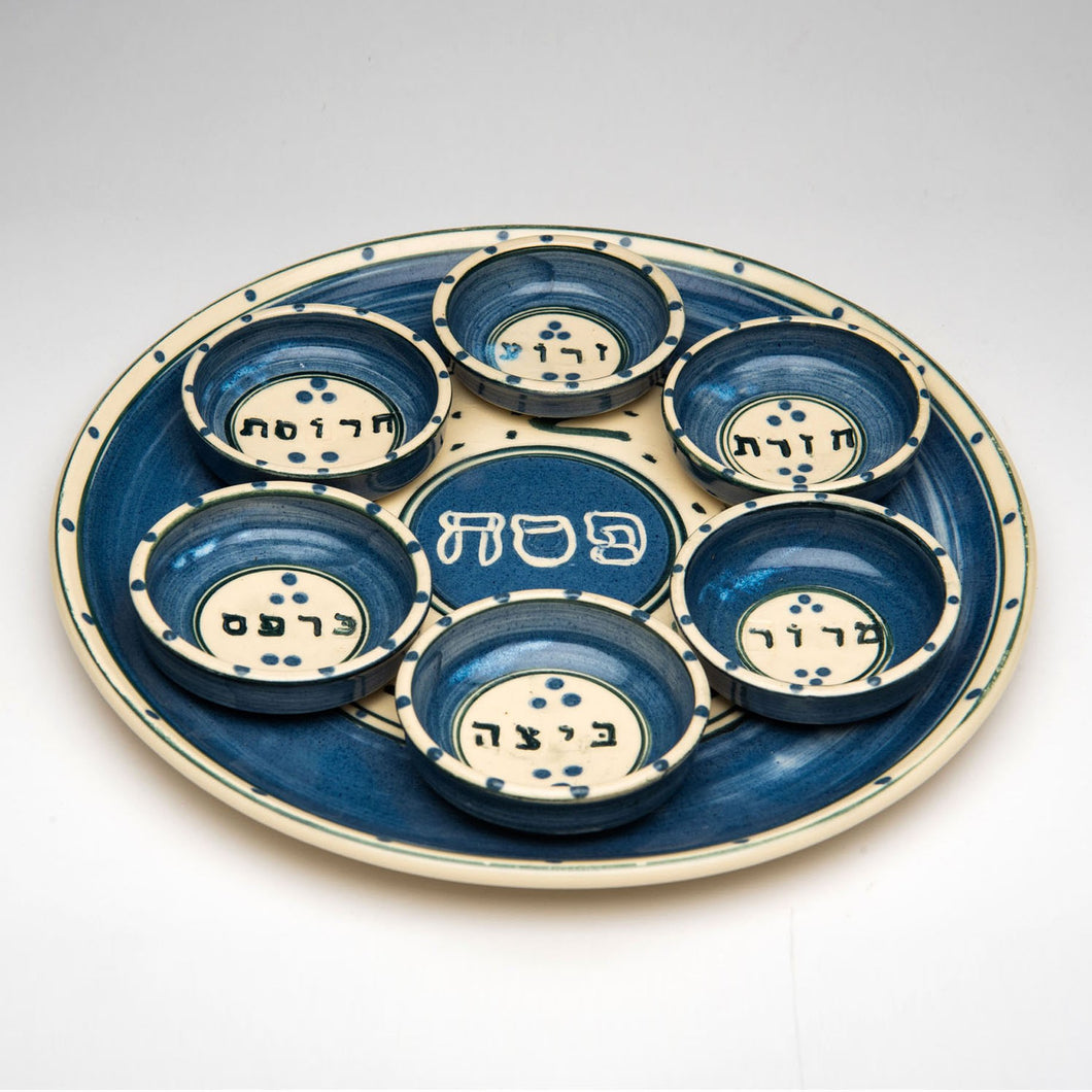Seder Plate by Sandi Dunkelman DUN162